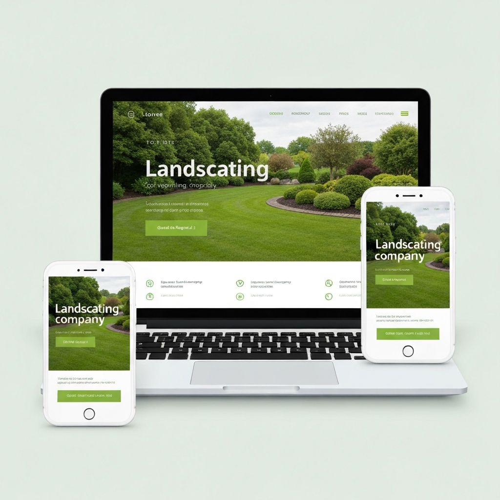 Landscaping Business Site