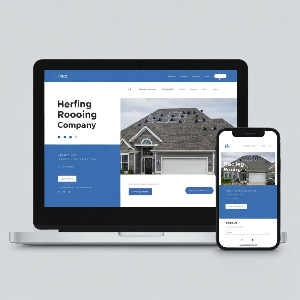 Roofing Company Website